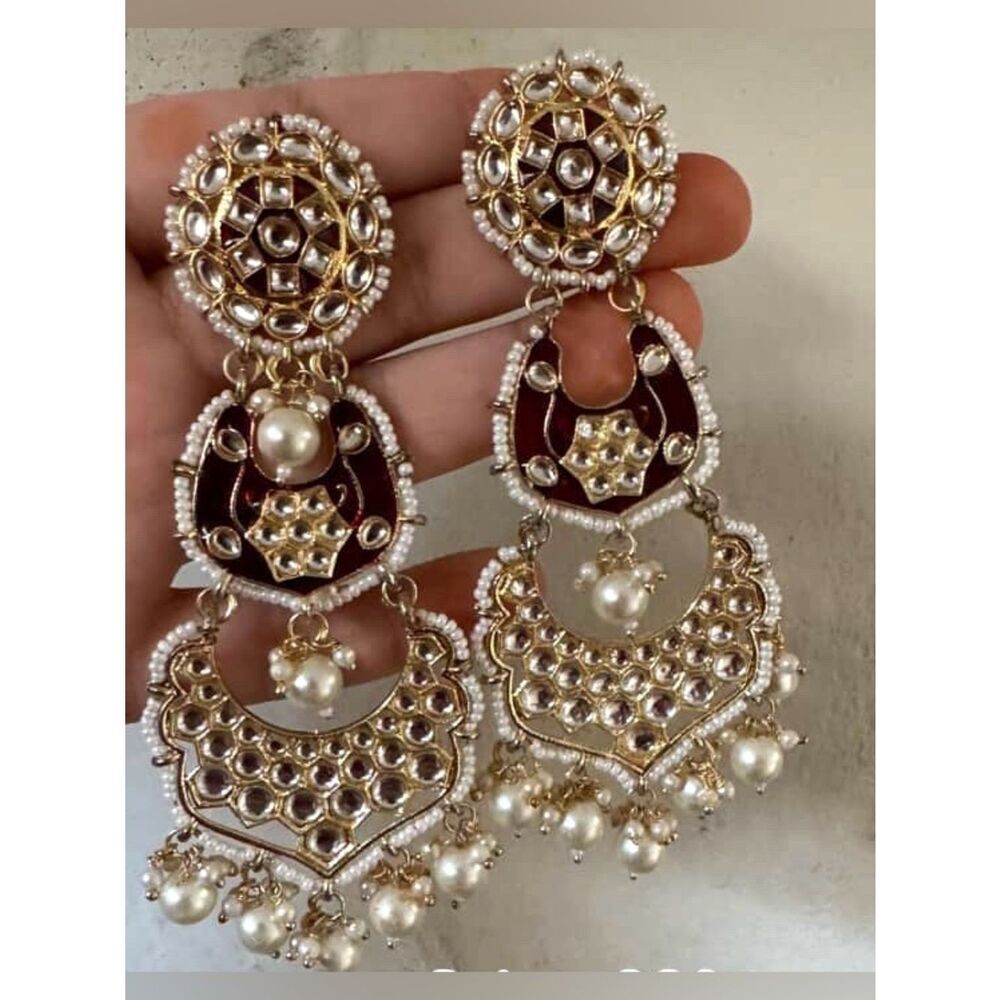 GULLUBANDD PAKISTANI JEWELRY EARRINGS
